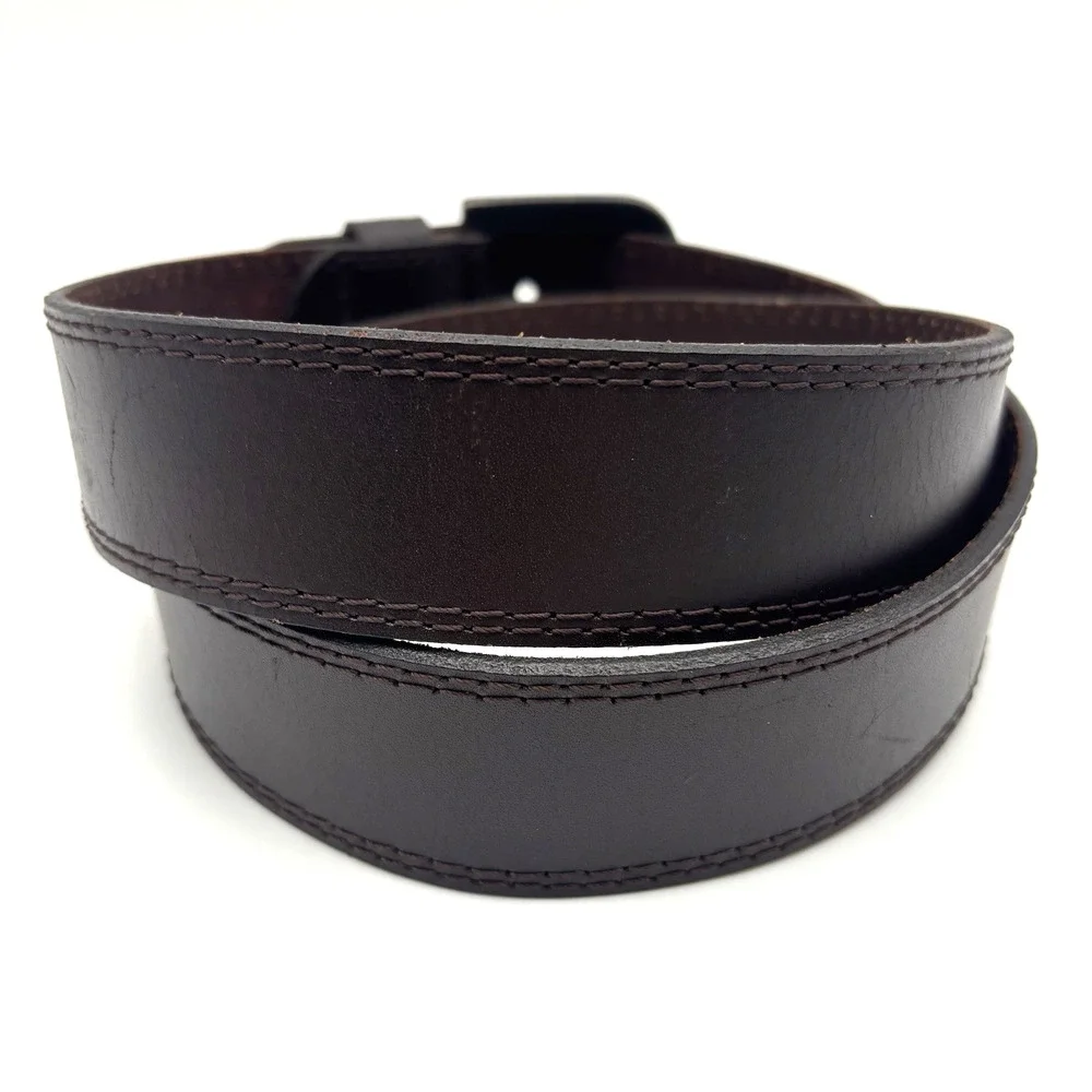 Dickies 11DI02F9 Brown Full Grain Genuine Leather Men's Belt 36 35-39